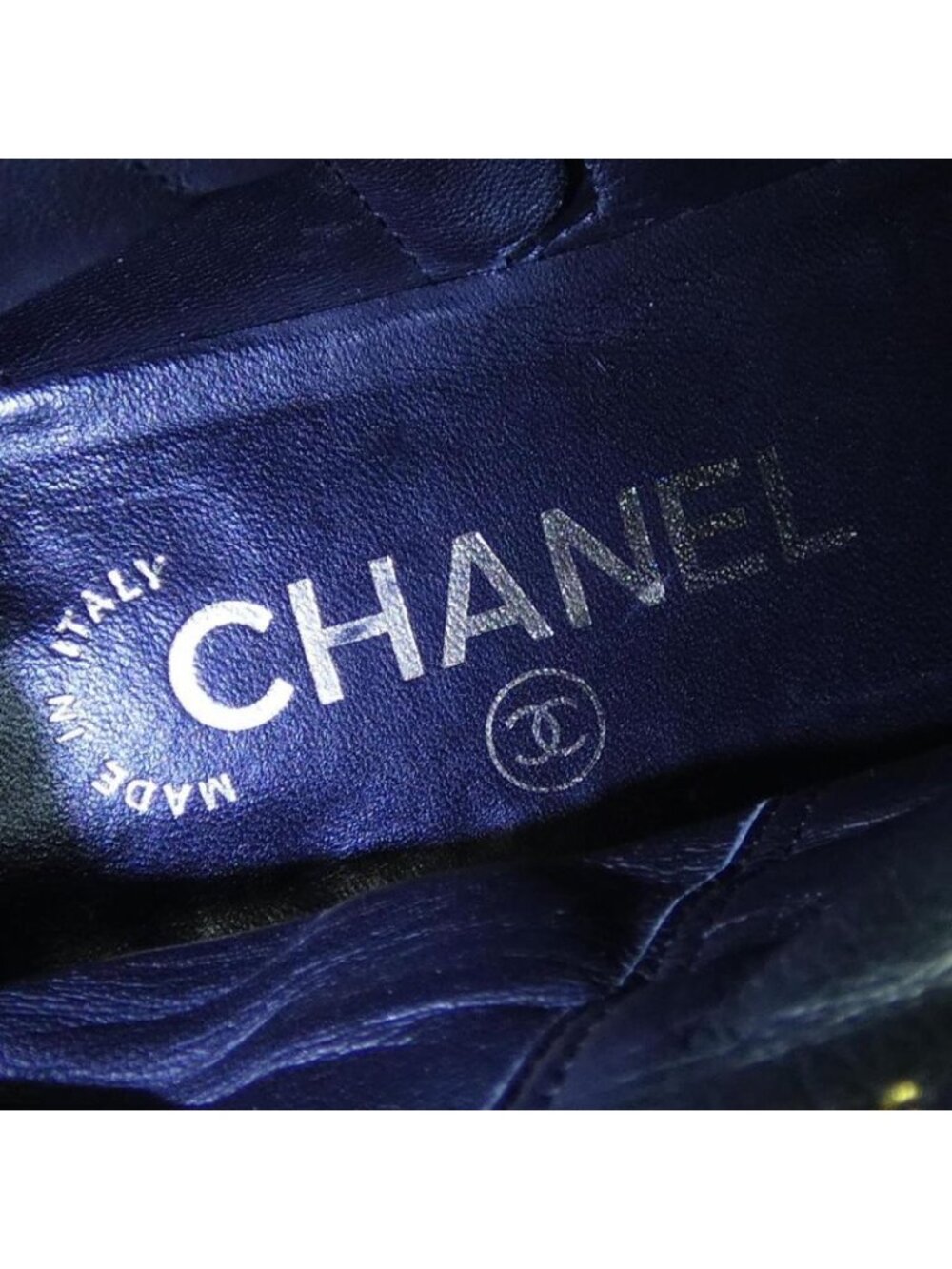 Chanel Boots Lambskin Black - Picture 6 of 6